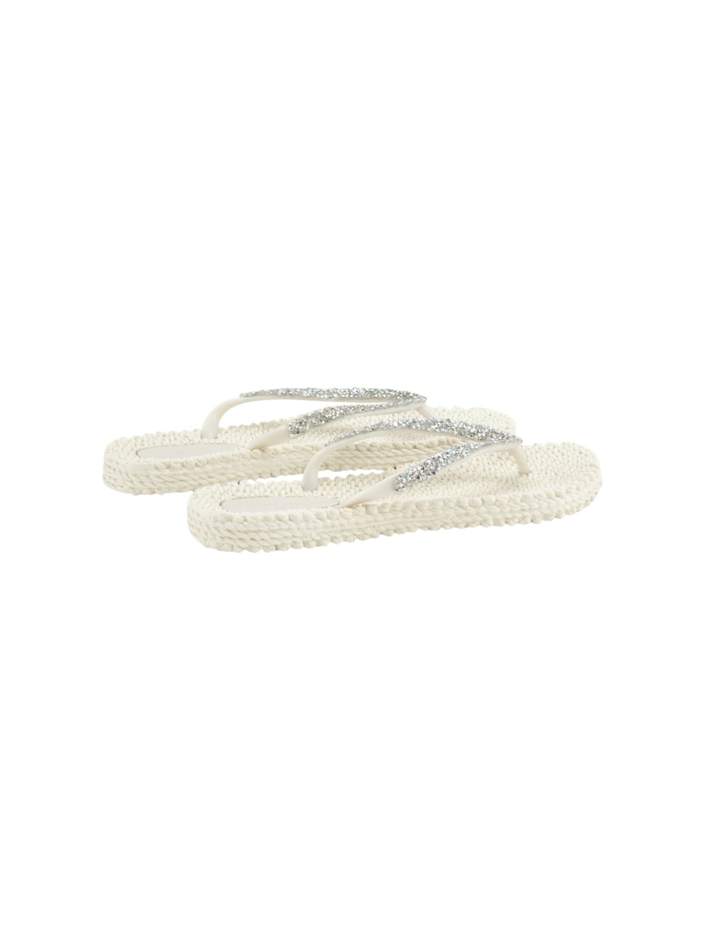 ILSE JACOBSEN T-Bar Sandals in Beige