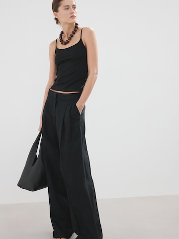 MANGO Top 'BACARI' in Zwart