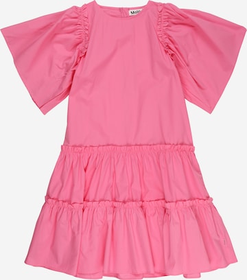 Molo Dress 'Cat' in Pink: front