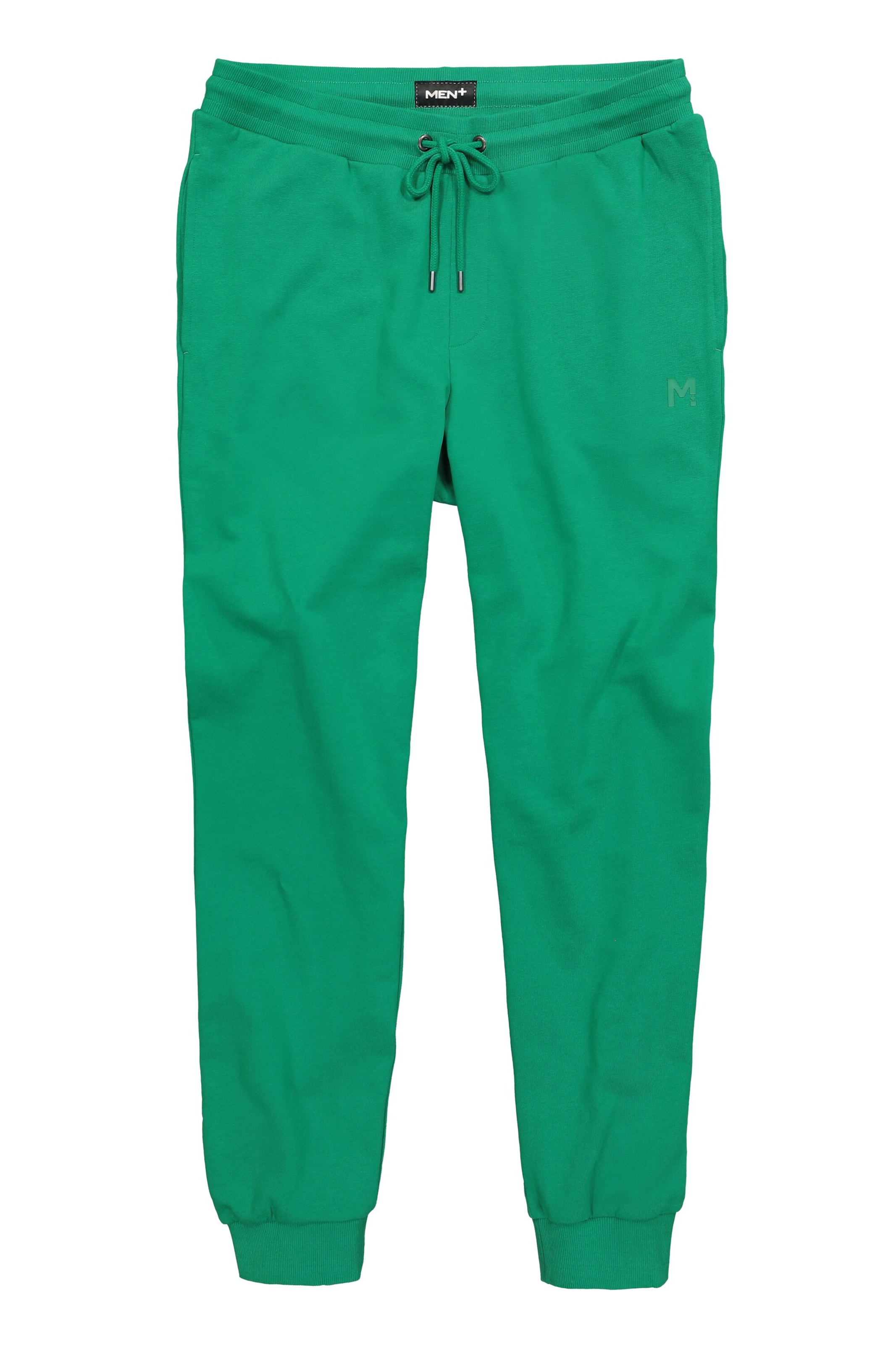 Men Plus Pants in Green: front