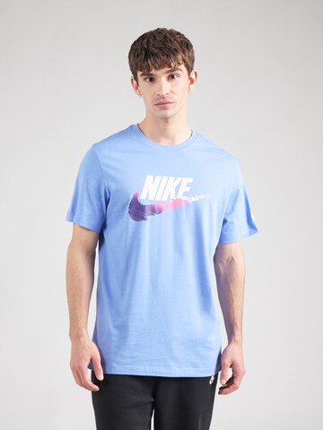 Nike Sportswear Shirt in Blue: front