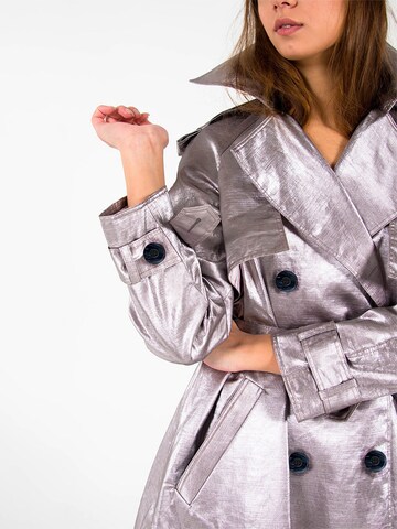 Rua & Rua Übergangsmantel in Silber