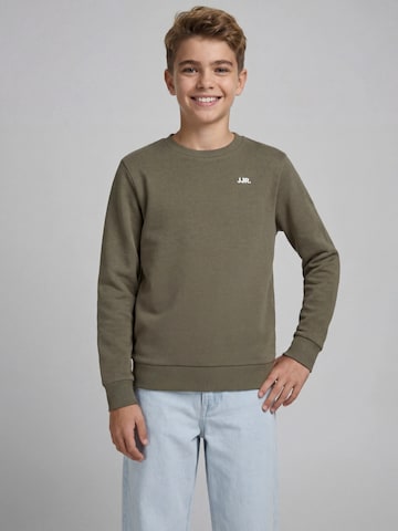 JJ Rebel Sweatshirt 'JREBREBEL' in Groen: voorkant