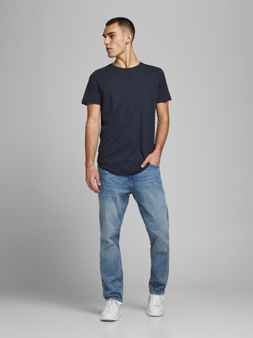 JACK & JONES - Ajuste regular Camiseta 'Noa' en azul