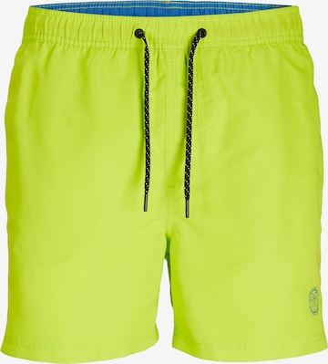 JACK & JONES Swimming shorts 'Fiji' in Green: front