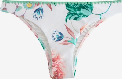 Slip costum de baie Next pe albastru / verde / roșu / alb, Vizualizare produs