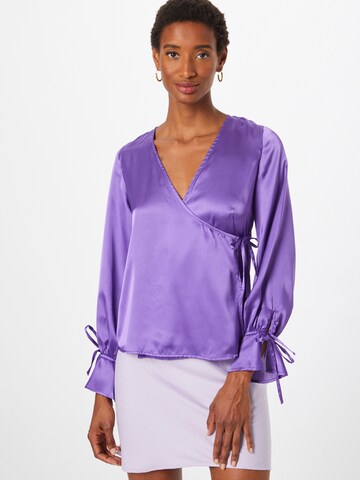 Dorothy Perkins - Blusa em roxo: frente