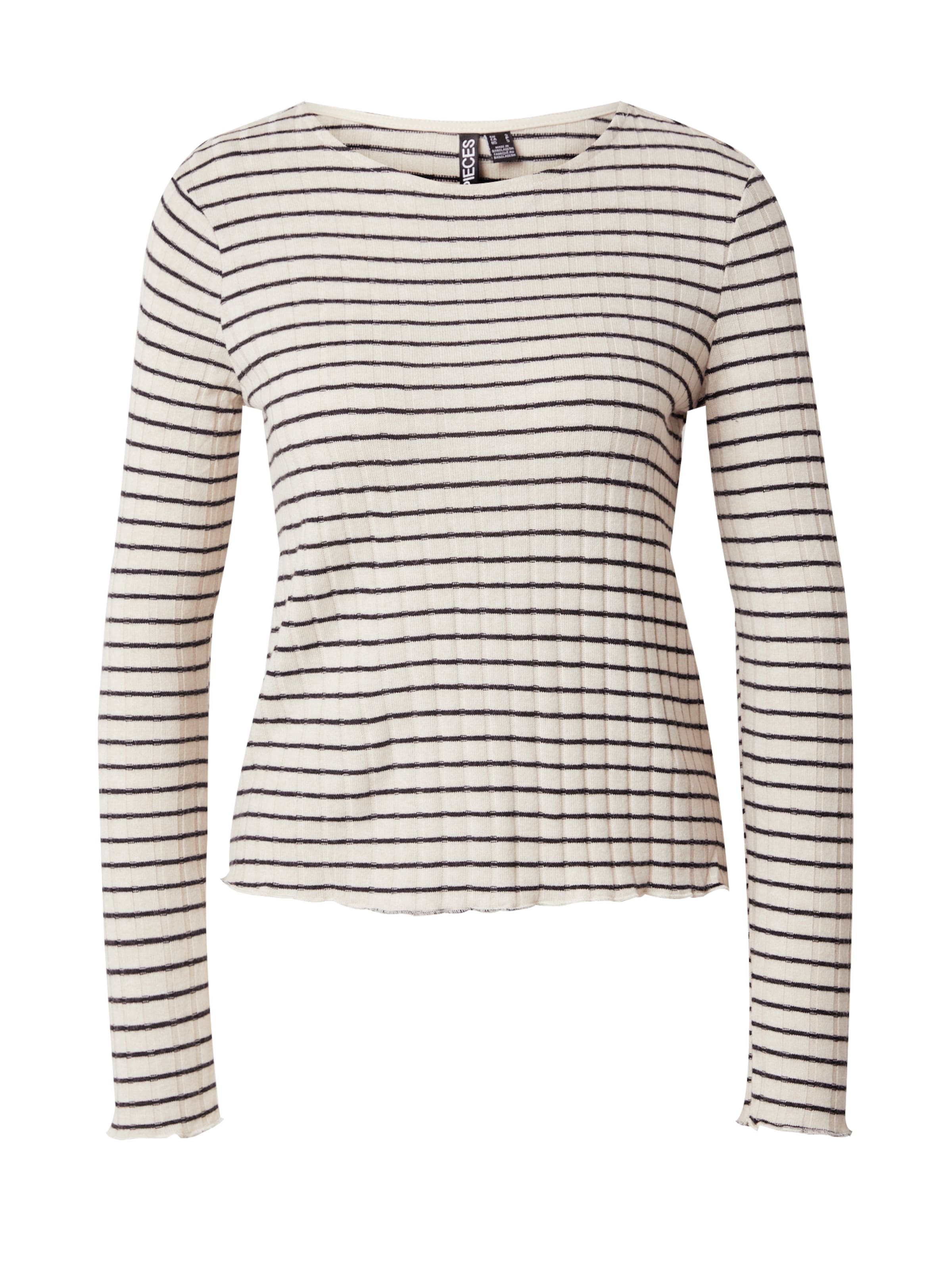 PIECES Shirt &#x27;Iris&#x27; in Beige: Vorderseite