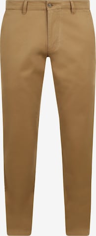 Pantalon chino Steppin' out en marron : devant
