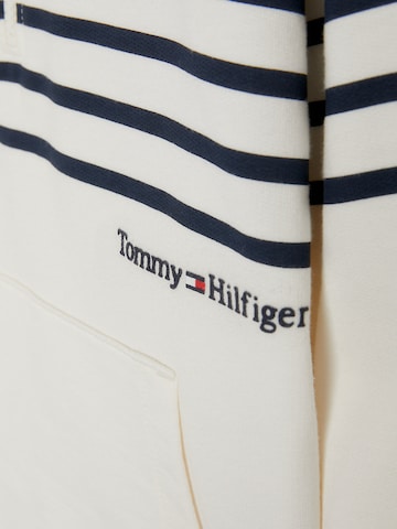 TOMMY HILFIGER Collegepaita 'Breton' värissä valkoinen