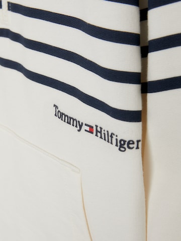 Sweat 'Breton' TOMMY HILFIGER en blanc