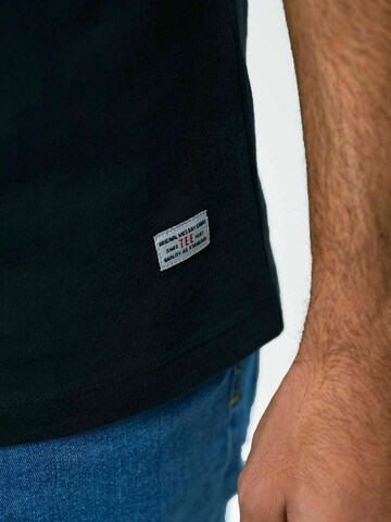 MCS T-Shirt 'Felix ' in Schwarz