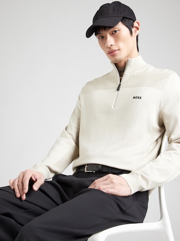BOSS - Jersey 'Momentum-X' en beige: frente