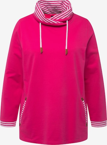 Ulla Popken Sweatshirt in Pink: predná strana