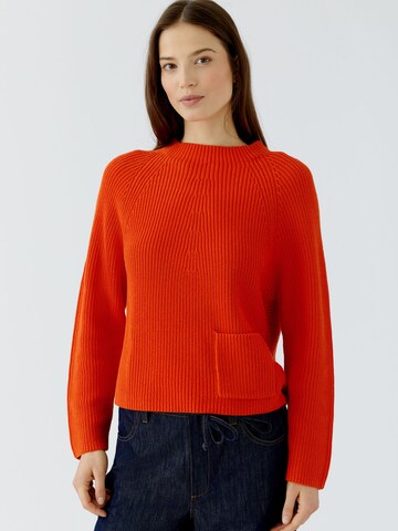 OUI Pullover 'Riya' in Orange: Vorderseite