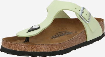 BIRKENSTOCK T-bar sandals in Green: front