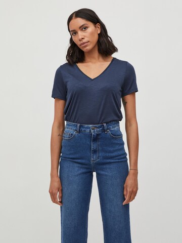 VILA Shirt 'VINoel' in Blue: front