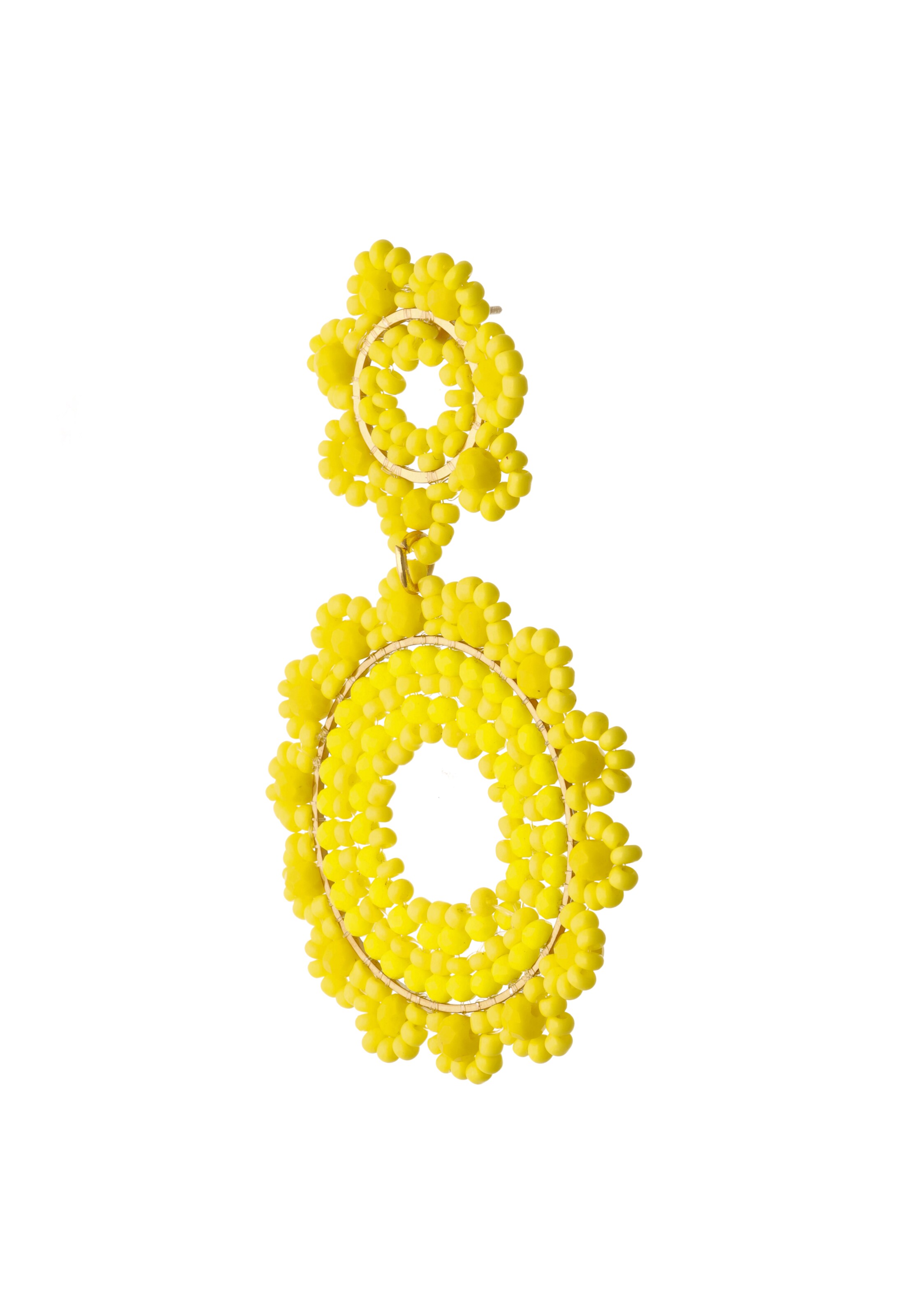 IZIA - Pendientes en amarillo