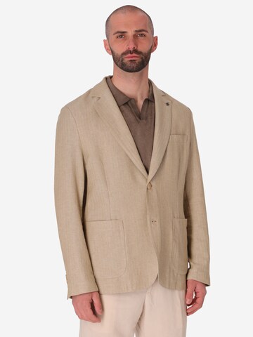 Regular fit Giacca da completo 'Trifoglio' di Distretto12 in beige: frontale