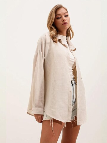 Bigdart Shirt 'Hemden'‌‌‌‌‌‌‌‌‌ in Beige