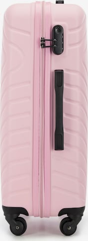 Wittchen Suitcase Set 'CUBE LINE' in Pink