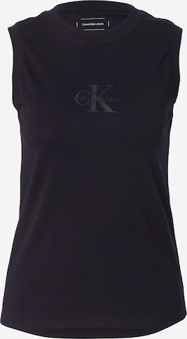Haut Calvin Klein Jeans en noir : devant