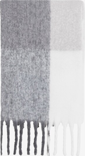 Bershka Scarf in Grey / Black / White, Item view