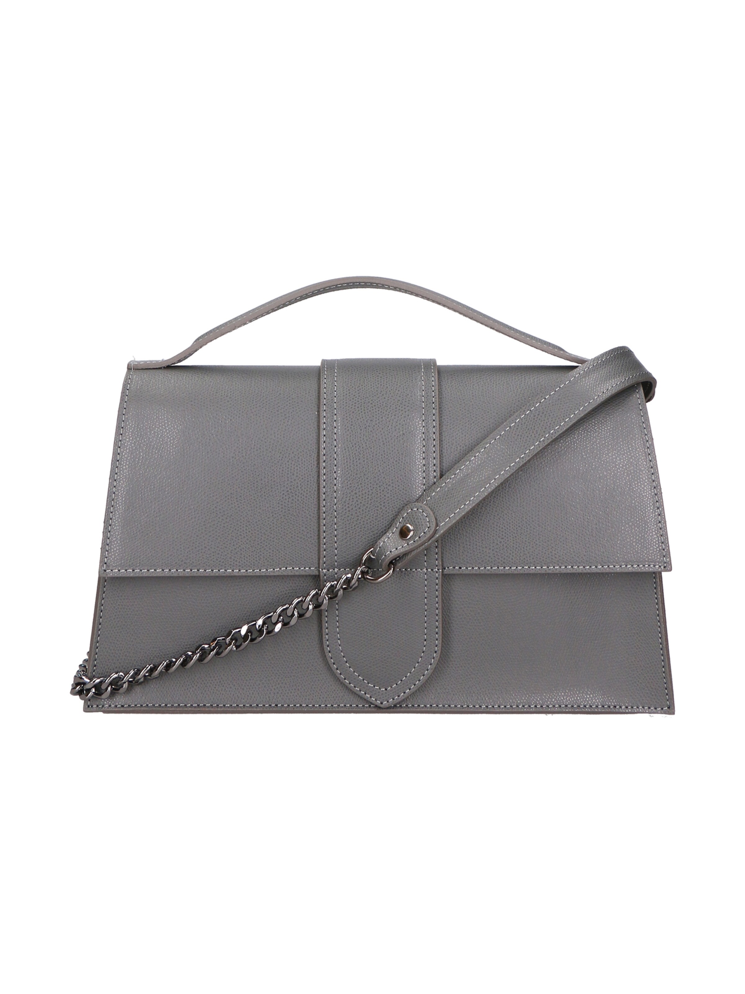 Gave Lux Handbag in Grey: front