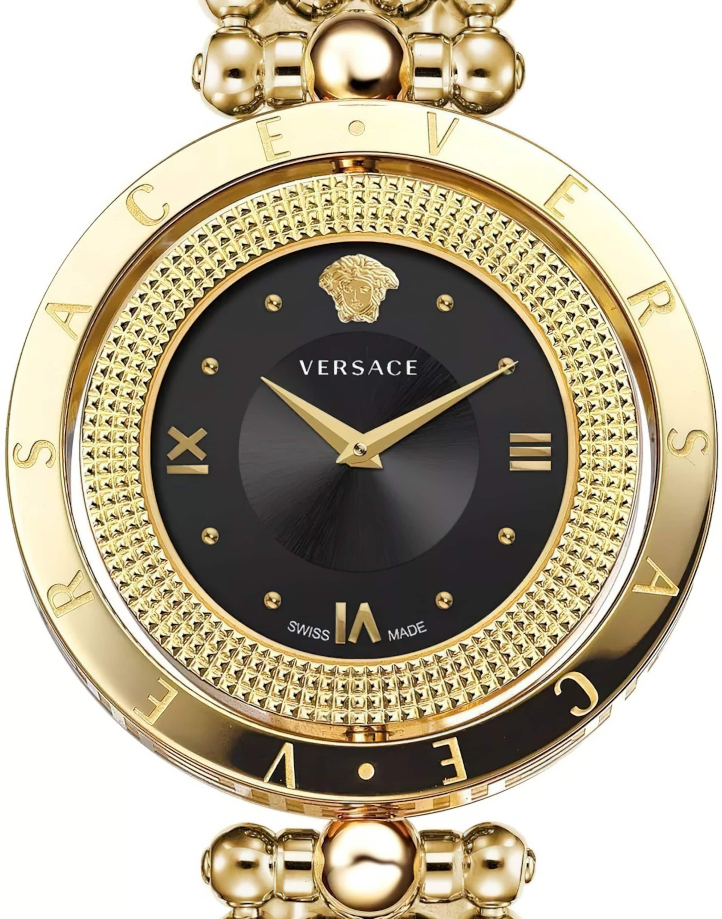 VERSACE Analoog horloge in Goud