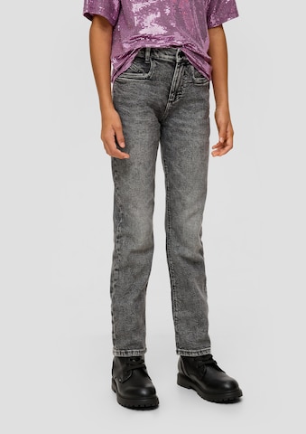 Regular Pantalon s.Oliver en gris : devant