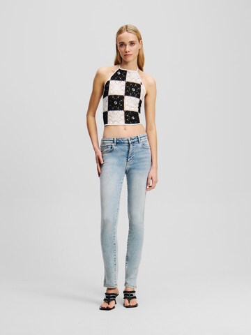 KARL LAGERFELD JEANS Skinny Τζιν σε μπλε: μπροστά