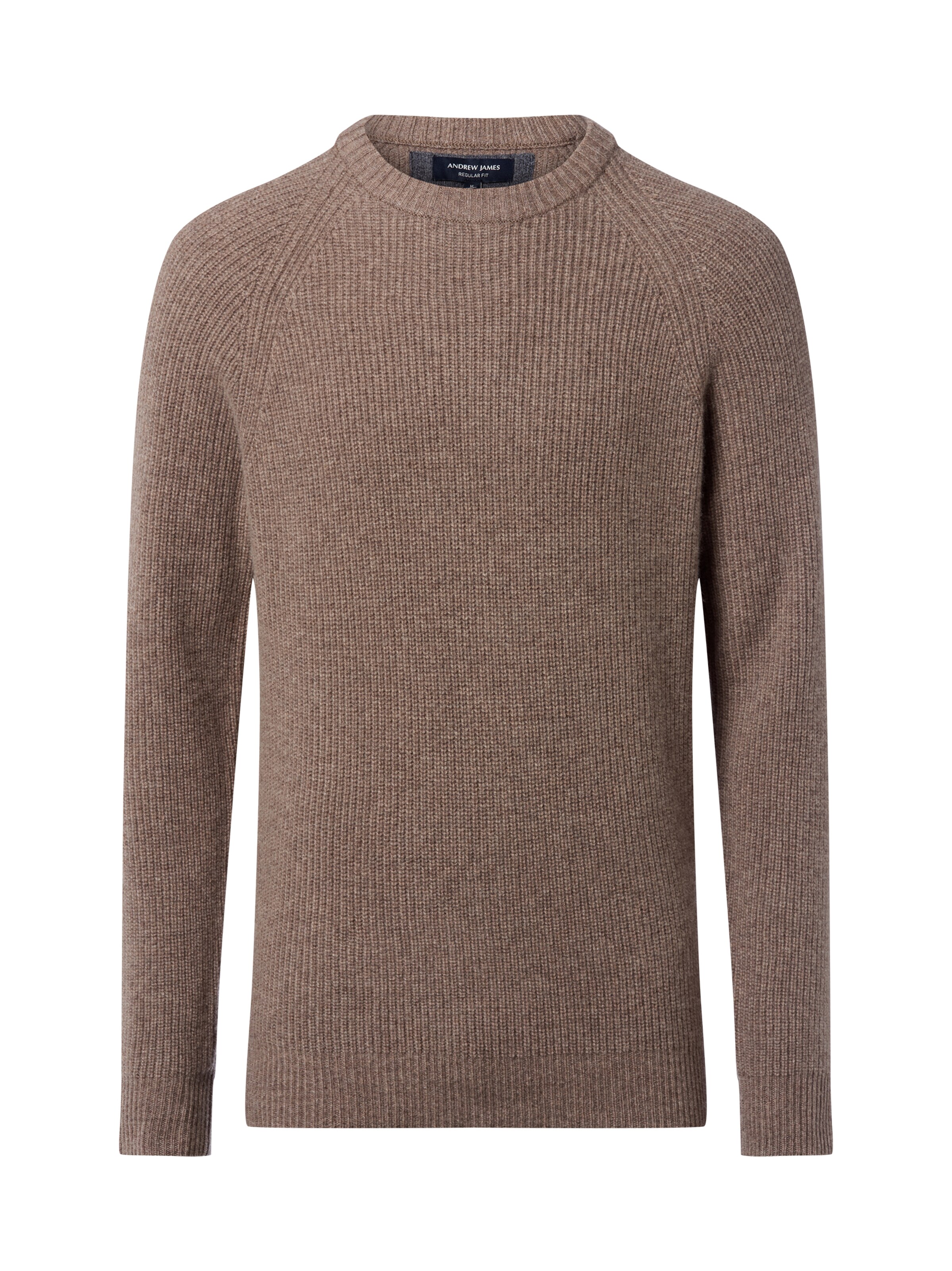 Pull-over Andrew James en marron : devant