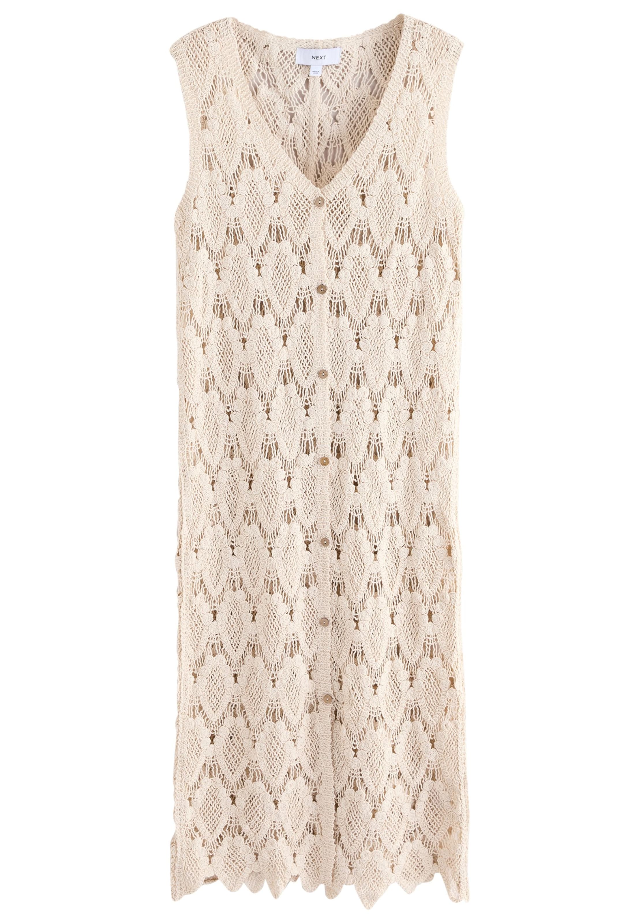 Next - Vestido de playa en beige: frente