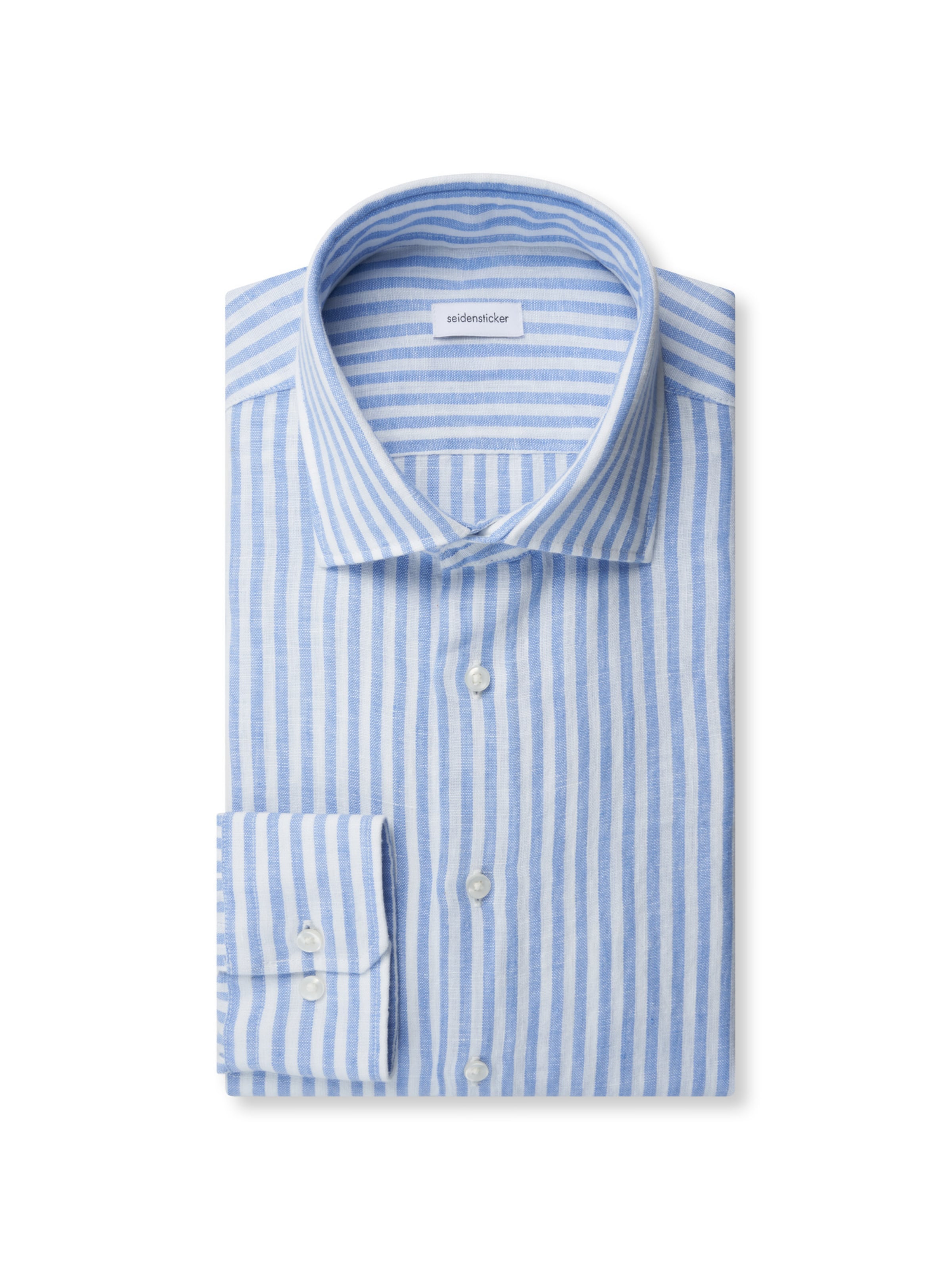 SEIDENSTICKER Comfort fit Business shirt in Blue: front