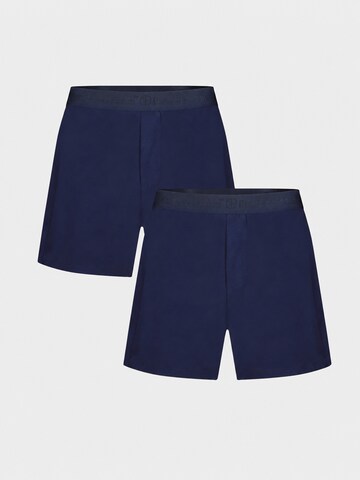 Bamboo basics Boxer shorts 'Kay' in Blue: front