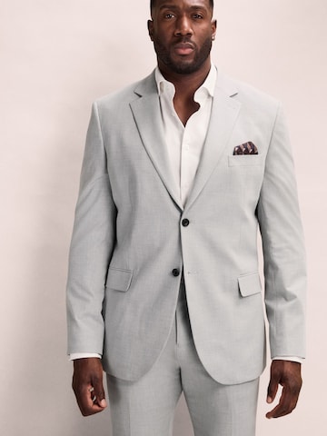 Coupe regular Veste de costume Next en gris : devant