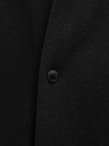 JACK & JONES Comfort Fit Hemd 'JJGLOBAL' in Schwarz