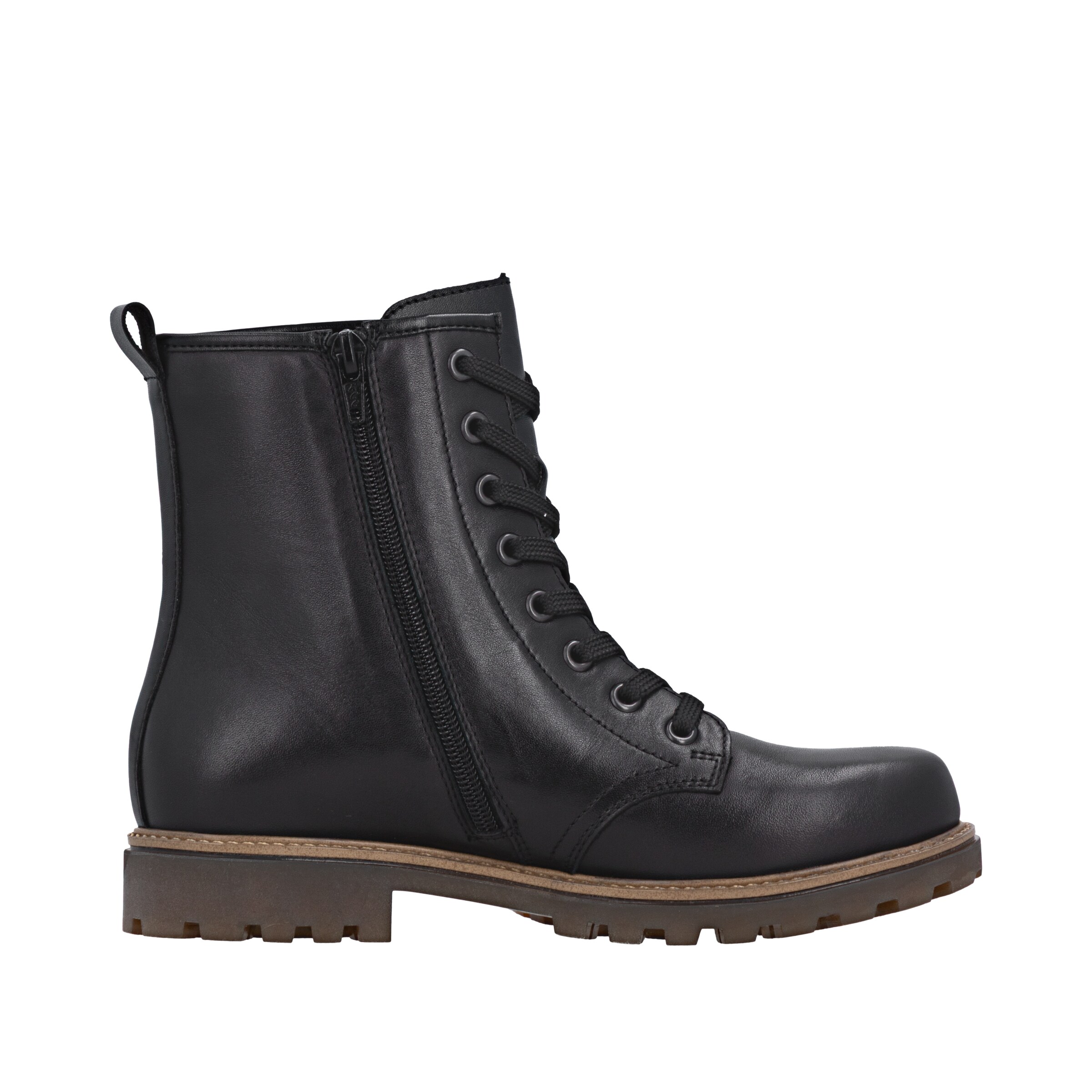 Bottines à lacets REMONTE en noir
