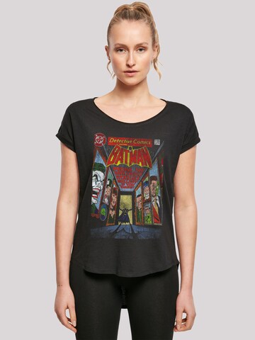 F4NT4STIC Shirt 'DC Comics Batman Rogues Gallery Cover' in Zwart: voorkant