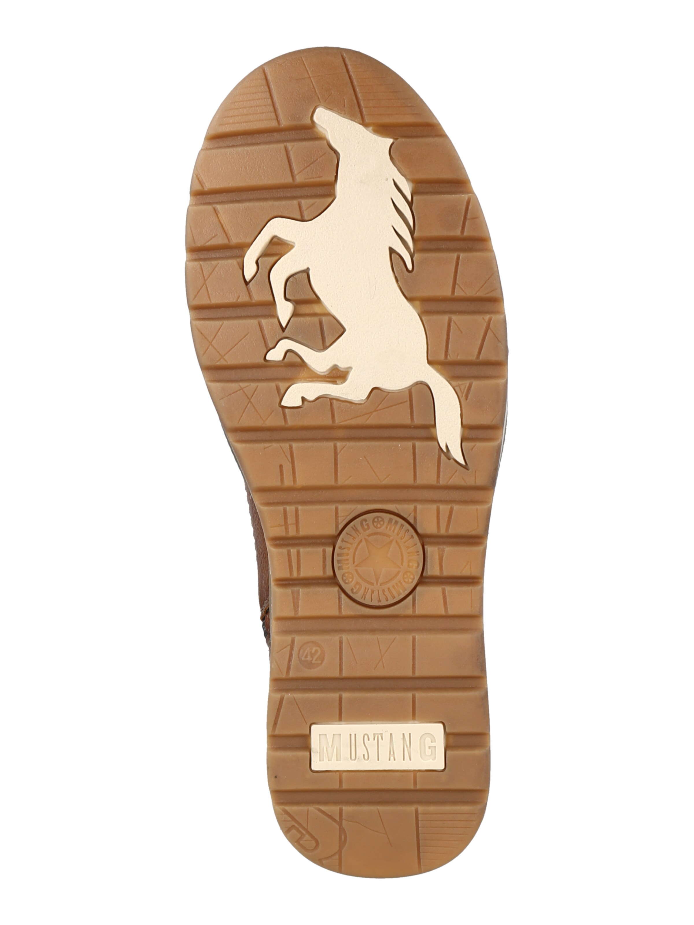 Boots stringati di MUSTANG in marrone