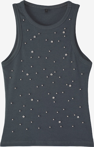 pilka Trendyol Palaidinė be rankovių 'Athlete': priekis