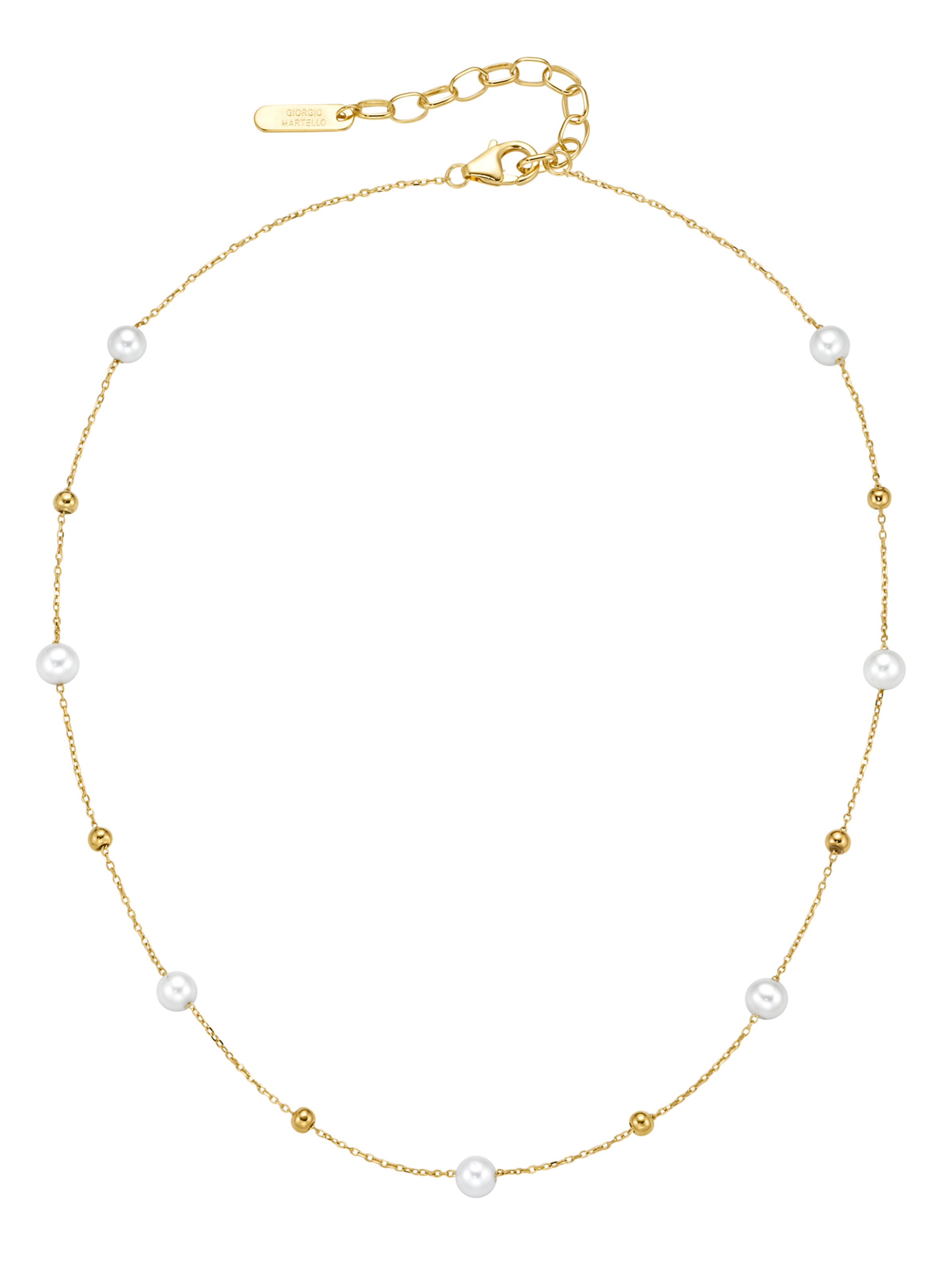 Giorgio Martello Milano Ketting in Goud: voorkant