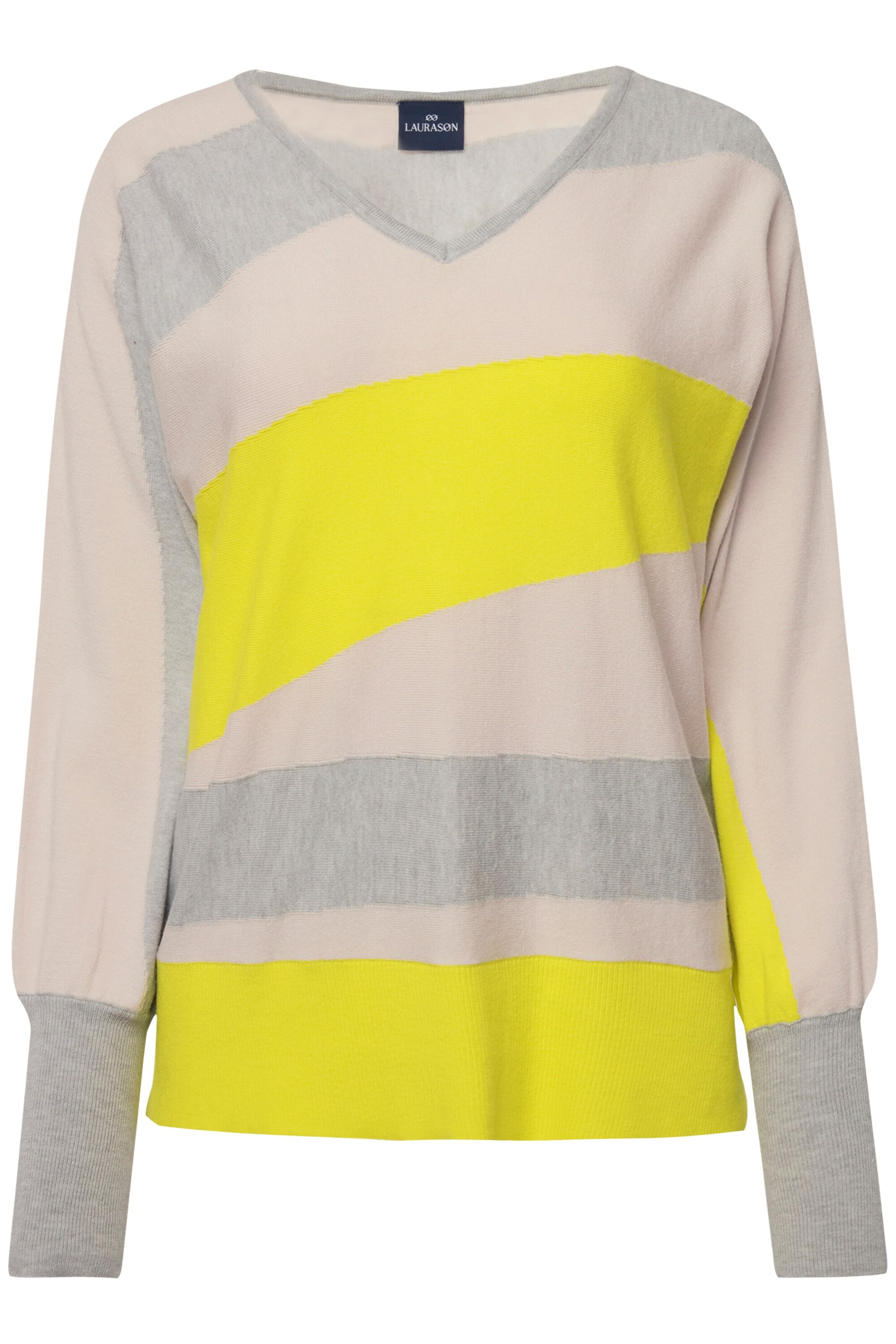 LAURASØN Pullover in Beige: Vorderseite