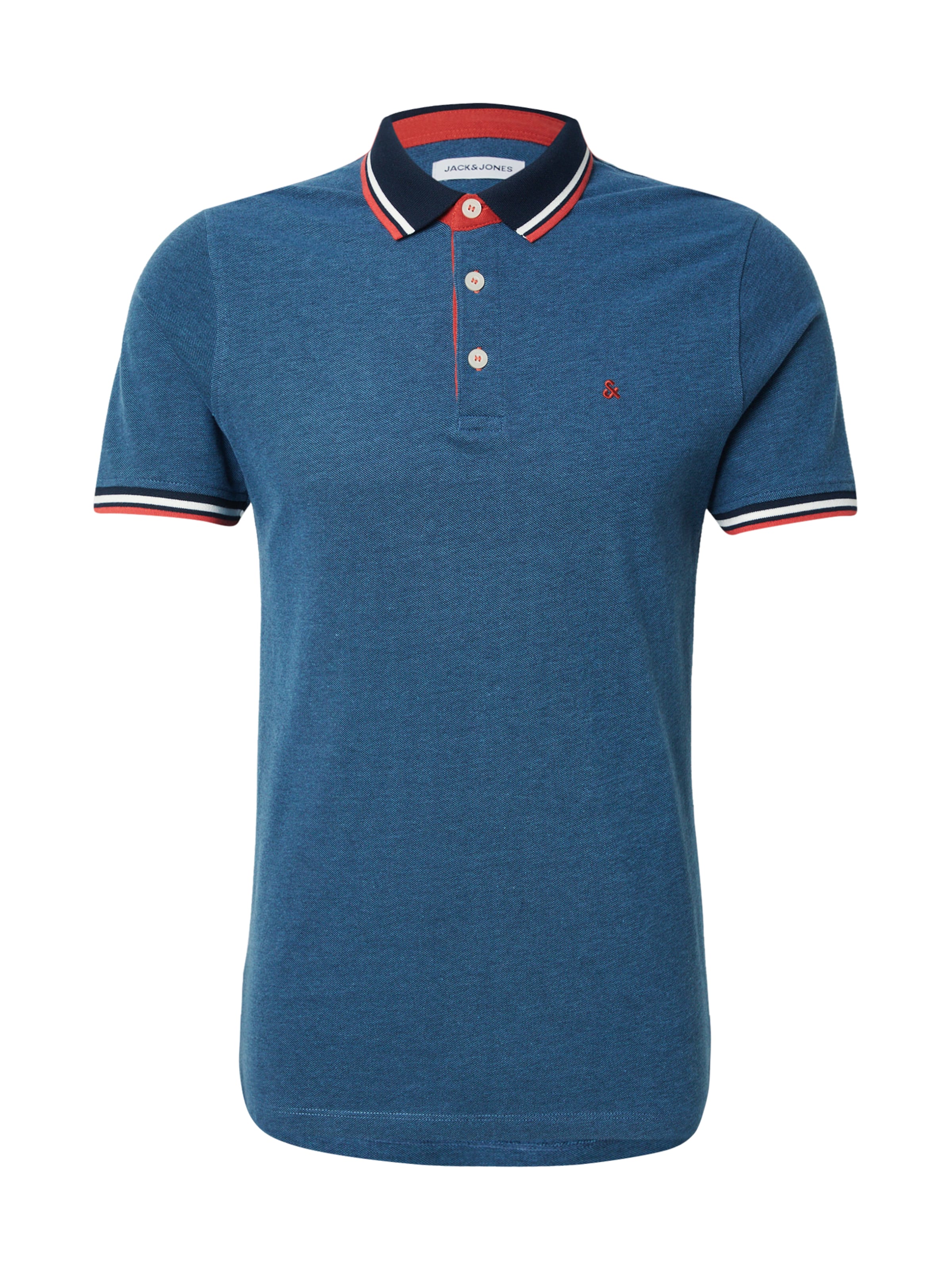 JACK & JONES Μπλουζάκι 'JJEPaulos' σε μπλε: μπροστά