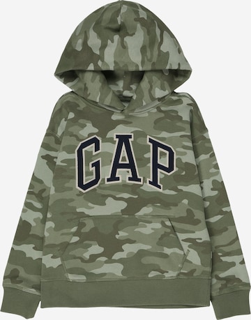 GAP Sports sweatshirt in Green: front