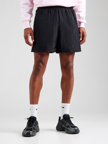 Nike Sportswear - regular Pantalón 'AIR' en negro: frente