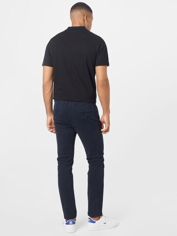 Coupe slim Pantalon chino 'Miles' SELECTED HOMME en bleu