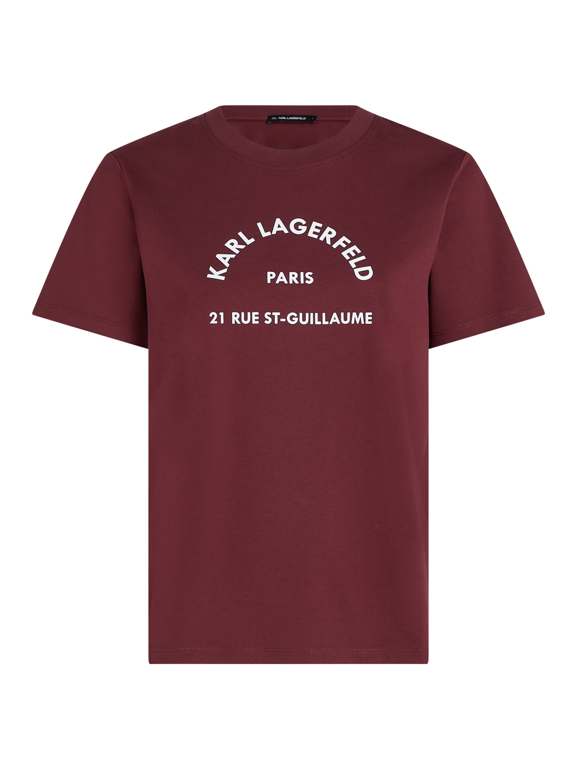 Karl Lagerfeld - Camisa em vermelho: frente