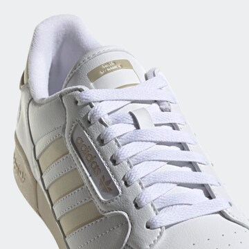 ADIDAS ORIGINALS Ниски маратонки 'Continental 80' в бяло