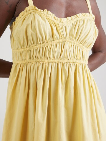 BOSS Dress 'C_Dalza' in Yellow